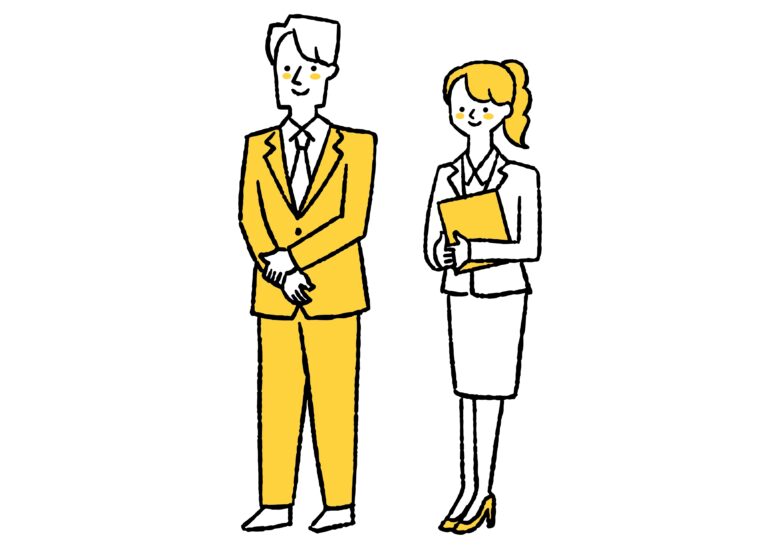 スタッフ男女のイメージ